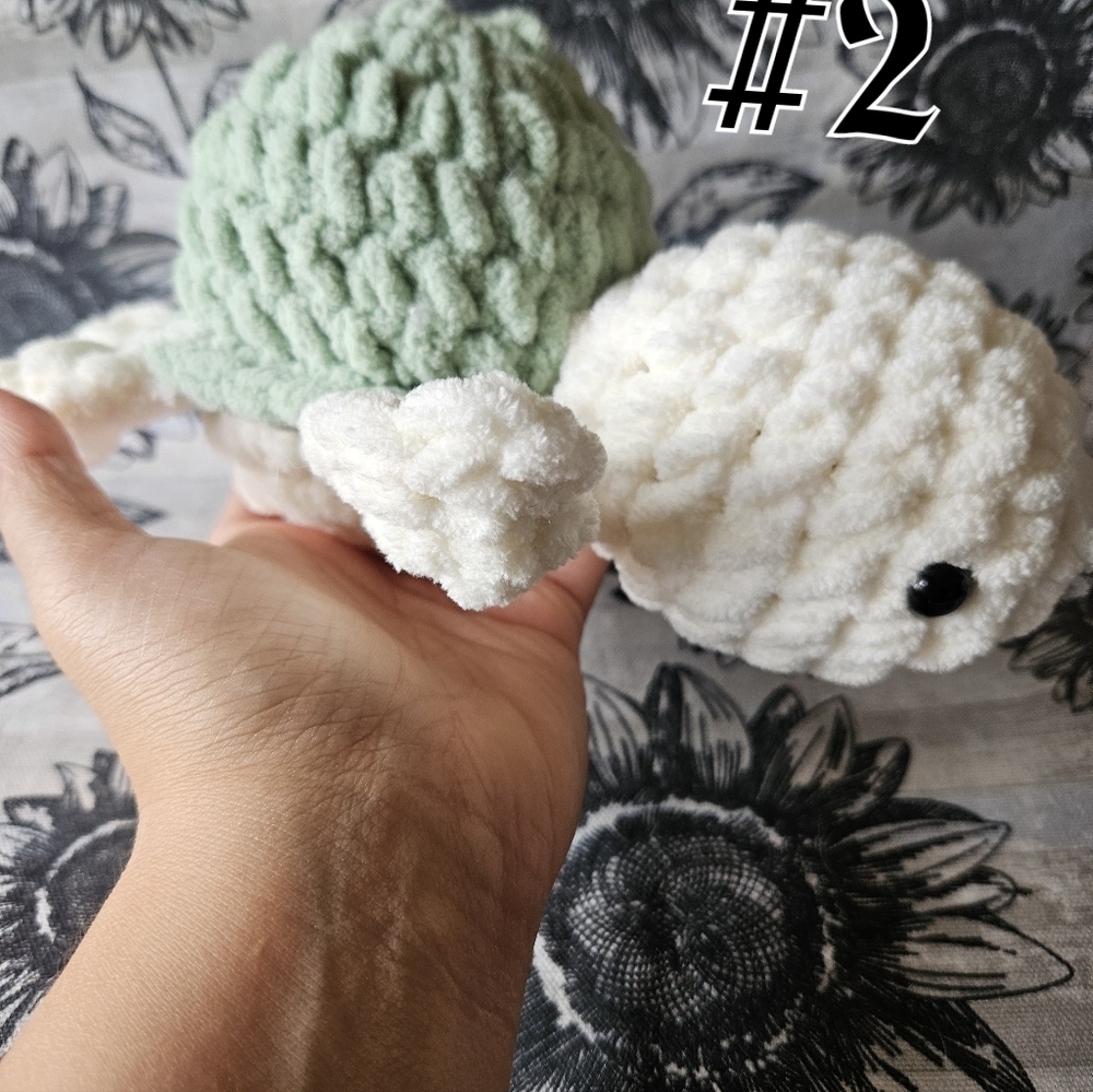 Pick one turtle! Crochet plushies - Picture 3 of 11